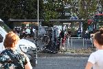 Мъж самокатастрофира пред автогарата във Варна