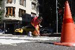 Варна - Освежаване на пешеходни пътеки