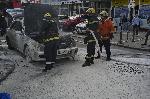 София - Изгорял автомобил