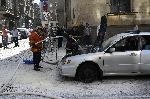 София - Изгорял автомобил