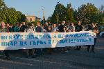 Гълъбово - Протест и контра протест срещу затварянето на ТЕЦ Брикел
