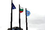 София - Празник на София - Знаме на града на пилоните пред НДК
