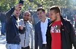 Кирил Петков се срещна с феновете на ЦСКА