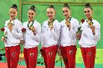 София – Световното първенство по художествена гимнастика - Ансамбъл - Съчетания на отделни уреди - Награждаване