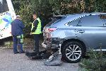 Автобус на градския транспорт катастрофира в столичния ЖК Младост