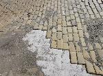 София - ремонт - жълти павета