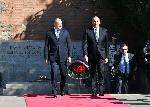 София - Президентът на Република Азербайджан Илхам Алиев е на официално посещение в България