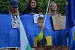 София - протест пред Руското посолство