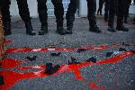 София - протест пред Руското посолство