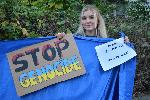 София - протест пред Руското посолство