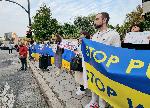 София - посолство на Русия - протестен митинг