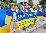 София - посолство на Русия - протестен митинг