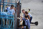 Варна - курсанти боядисват оградата на ВВМУ