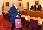 СОФИЯ - Парламент - Иван Гешев - среща с БСП