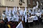 София - Протест на лозарите пред министерството на земеделието