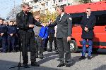 Варна - Наградиха пожарникар заради решителни действия по време на възникнал пожар във влака София - Варна <br />
В