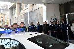 Сирени и минута мълчание пред СДВР в памет на убития граничен полицай