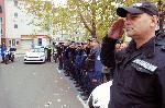 Бургаските полицаи отдадоха почит на убития граничен полицай