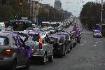 КНСБ и "Подкрепа" с протест и автошествие по улиците на София