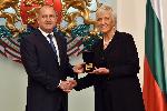 София - Президентство - Награждаване с почетен знак на Президента на изтъкнати спортисти