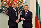 София - Президентство - Награждаване с почетен знак на Президента на изтъкнати спортисти