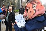 София - Протест срещу гласуването с хартиената бюлетина - Мая Манолова
