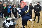София - Протест срещу гласуването с хартиената бюлетина - Мая Манолова