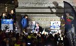 София - Протест пред Народното събрание срещу връщането на хартиените бюлетини в изборите