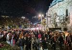 София - Протест пред Народното събрание срещу връщането на хартиените бюлетини в изборите