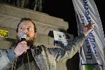 София - Протест пред Народното събрание срещу връщането на хартиените бюлетини в изборите