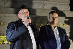 София - Протест пред Народното събрание срещу връщането на хартиените бюлетини в изборите