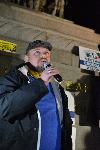 София - Протест пред Народното събрание срещу връщането на хартиените бюлетини в изборите