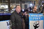 София - Протест пред Народното събрание срещу връщането на хартиените бюлетини в изборите