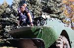 Плевен - Ремонт на БРДМ-2 в двора на ИМ