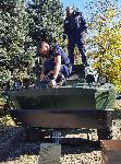Плевен - Ремонт на БРДМ-2 в двора на ИМ