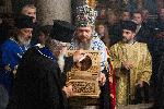 Донесоха частици от мощите на Светите братя Кирил и Методий за съхранение в Силистра