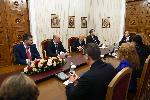 Президентът Румен Радев проведе консултации с '' Демократична България ''