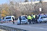 София - Микробус с мигранти се блъска с полицейски автомобил