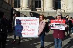 София - Протест в защита на пострадалите животни