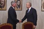 Румен Радев провежда консултации с "Български възход"
