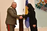 София - Посещение на президента на Република Косово - Награжданване на военни