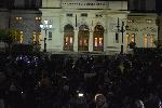 София - протест срещу връщането на хартиените бюлетини