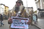 София - Съдебна палата - Протест срещу насилието над животни