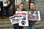 София - Съдебна палата - Протест срещу насилието над животни