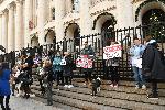 София - Съдебна палата - Протест срещу насилието над животни