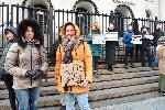 София - Съдебна палата - Протест срещу насилието над животни