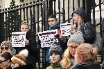 София - Съдебна палата - Протест срещу насилието над животни