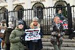 София - Съдебна палата - Протест срещу насилието над животни