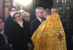 Елеонора Митрофанова присъства на празнична литургия на руския митрополит Антоний в  църква '' Св. Николай Мирликийски  ''