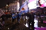 Лондон - Феновете на Аржентина ликуват